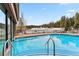 Stunning outdoor pool with mountain views, perfect for relaxation and recreation at 405 Village Rd # 405, Breckenridge, CO 80424