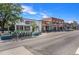 Street view with multiple businesses and parked bicycles, adding to a vibrant urban lifestyle at 1024 W 8Th Ave, Denver, CO 80204