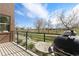 Balcony with views of the greenery, featuring an outdoor grill on a sunny day at 5026 S Platte River Pkwy, Littleton, CO 80123