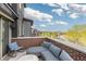 This beautiful patio offers amazing views of the community and river walk, perfect for entertaining at 5026 S Platte River Pkwy, Littleton, CO 80123