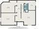 Second floor plan showcasing bedroom dimensions and layout, with a storage area at 7288 S Sundown Cir, Littleton, CO 80120