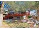 Spacious backyard with a large elevated deck at 16873 Boreas Ct, Parker, CO 80134