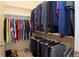 Walk-in closet offers ample storage and organization at 16873 Boreas Ct, Parker, CO 80134