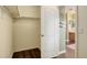 Well-organized closet featuring rods and shelving to maximize storage space at 10505 Wheeling St, Commerce City, CO 80022
