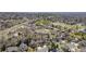 An aerial view of a suburban neighborhood close to Independence Park at 6868 Johnson St, Arvada, CO 80004