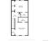 Floorplan of two baths, hall, two walk in closets, primary bedroom and bedroom at 48 Galapago St, Denver, CO 80223