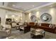 Elegant lounge with comfortable seating, stylish decor, and abundant natural light for social gatherings at 5455 Landmark Pl # 407, Greenwood Village, CO 80111