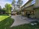 Large backyard patio with a covered area, a grill, and a gazebo at 7290 S Cook Cir, Centennial, CO 80122
