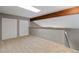 Light-filled bonus room features neutral decor, skylight, and two double door closets for ample storage at 1847 S Union Blvd, Lakewood, CO 80228