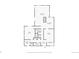 First floor blueprint featuring kitchen, living room, office, laundry room, and entry at 1503 W Briarwood Ave, Littleton, CO 80120