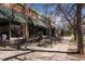 Street view of 'Nestman Orthodontics' with outdoor seating and clear storefront windows at 2088 Kearney St, Denver, CO 80207