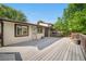 Spacious back deck providing ample room for outdoor dining and relaxation at 19398 E Eastman Pl, Aurora, CO 80013