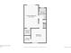 Second floor plan featuring the primary bedroom and an additional bedroom at 3932 S Pagosa St, Aurora, CO 80013