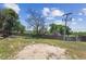 Fenced backyard with mature trees and potential for outdoor living space at 5372 E 108Th Pl, Thornton, CO 80233