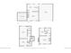 Detailed floor plan showcasing layout of rooms, including living room, bedrooms, and garage at 5372 E 108Th Pl, Thornton, CO 80233