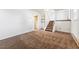 Inviting living room featuring stairs to the upper level and neutral carpet at 5372 E 108Th Pl, Thornton, CO 80233