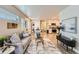 Spacious living area with modern furnishings and an open layout, perfect for Gathering gatherings and entertaining guests at 65 Avocet Ct, Longmont, CO 80501