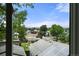 Lovely street view from a window showcasing neighborhood charm and a solar panel roof at 2805 S Sherman St, Englewood, CO 80113