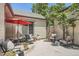 Private patio area with comfortable seating, perfect for outdoor relaxation and entertaining at 6792 E Briarwood Dr, Centennial, CO 80112