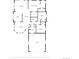 Detailed floor plan showing layout of rooms, including kitchen, bedrooms, and garage at 7870 Sunflower Green # 151, Frederick, CO 80530
