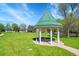 Charming gazebo located in the community park, providing a peaceful gathering spot at 7870 Sunflower Green # 151, Frederick, CO 80530