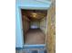 Convenient backyard storage shed with shelving for tools and outdoor equipment at 7870 Sunflower Green # 151, Frederick, CO 80530