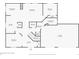 Floor 1 plan featuring the kitchen, living room, dining area, bedrooms, garage, and bathrooms at 3191 Bittersweet Ln, Evergreen, CO 80439