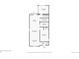 First floor plan featuring a kitchen, bathroom, bedroom, living room, and dining room with dimensions at 3317 W 37Th Ave, Denver, CO 80211