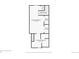 Second floor plan featuring a primary bedroom, bathroom and closets with clearly marked dimensions at 3317 W 37Th Ave, Denver, CO 80211