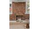 Close up of brick fireplace detailing at 1210 E Colfax Ave # 104, Denver, CO 80218