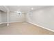 The finished basement includes carpet and recessed lighting at 8074 Grove St, Westminster, CO 80031