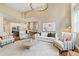 Open-concept living space with hardwood floors, stylish furniture, and seamless transition to the modern kitchen at 4193 W 99Th Ct, Westminster, CO 80031