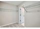 Walk-in closet with shelving for organized storage at 8321 Mount Kataka St, Littleton, CO 80125