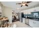 Bright, open kitchen layout with stainless steel appliances and easy access to the living area at 3956 Kalamath St, Denver, CO 80211