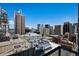Stunning city view showcasing the building's prime location and urban lifestyle with modern architecture at 891 14Th St # 2105, Denver, CO 80202