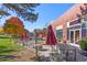 Inviting restaurant patio with umbrellas and tables, perfect for outdoor dining at 4429 Winona Ct, Denver, CO 80212