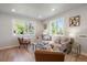 Inviting living room with large windows, comfortable seating, and stylish decor at 3200 N Elizabeth St, Denver, CO 80205