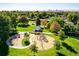 Community park boasts playground equipment, picnic tables, and a serene atmosphere for all to enjoy at 3674 Dexter St, Denver, CO 80207