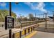 Accessible train station with clear signage, offering convenient transportation options to Union Station and Denver Airport at 3674 Dexter St, Denver, CO 80207