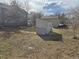Spacious backyard featuring a small storage shed, offering potential for outdoor activities and customization at 914 La Farge Ave, Louisville, CO 80027