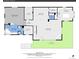 Detailed floorplan showcases primary bedroom, office, dining area, kitchen, living room, baths, WIC and porch at 11768 Black Hawk Dr, Conifer, CO 80433