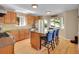 Beautiful kitchen featuring granite countertops, stainless appliances, and a kitchen island at 11768 Black Hawk Dr, Conifer, CO 80433