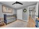 Light-filled bedroom with a large window and ceiling fan at 9416 Mcshane Ct, Parker, CO 80134