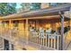 Inviting patio with an outdoor dining set, perfect for enjoying scenic views and outdoor meals at 9416 Mcshane Ct, Parker, CO 80134