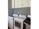 Laundry room featuring new appliances at 11502 E 7Th E Ave, Aurora, CO 80010