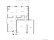 Main floor plan displaying the location of the living room, kitchen, dining area, and garages at 16863 Trail View Cir, Parker, CO 80134