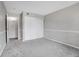 Bedroom with large closet and neutral color palette is ready for personalization at 14473 E Jewell Ave # 202, Aurora, CO 80012