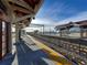 Wide train station platform on a sunny day at 2720 E 121St Pl, Thornton, CO 80241