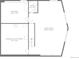 Functional floor plan highlighting bedroom, bath, great room, and storage utility spaces at 538 Sawmill Creek Rd, Evergreen, CO 80439