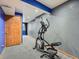 Basement featuring exercise equipment and gray walls at 8793 Cloverleaf Cir, Parker, CO 80134